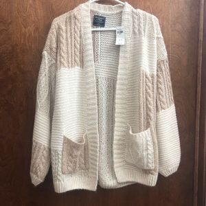 Abercrombie Patchwork Cardigan